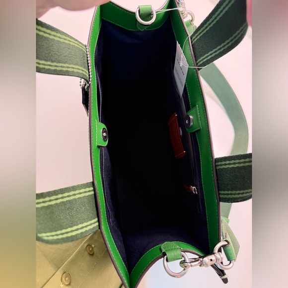 Coach Smith Tote Bag Kelly Green - Picture 6 of 11
